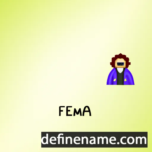 Fedelma cartoon