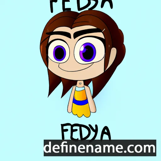 Fedya cartoon