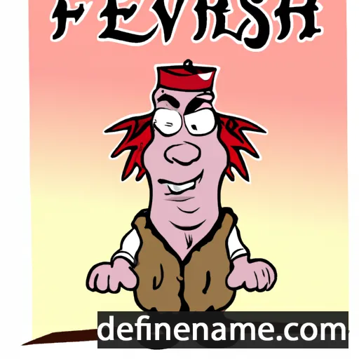 Feivush cartoon