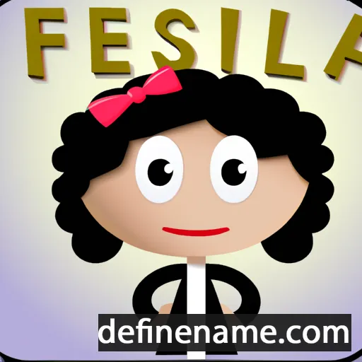 Felisa cartoon