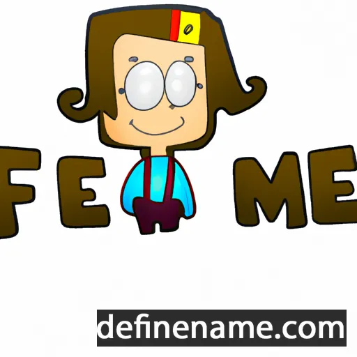 Femke cartoon