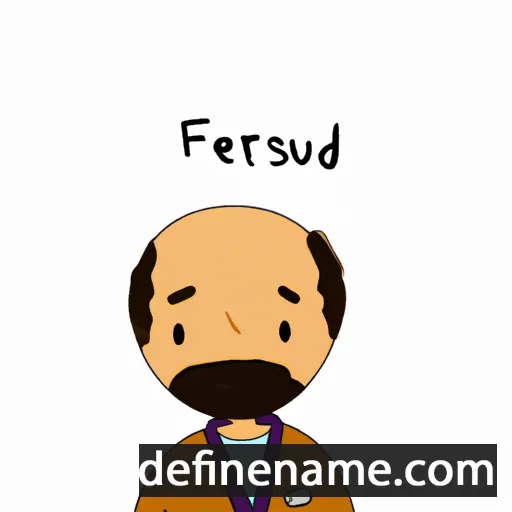 Ferdousi cartoon