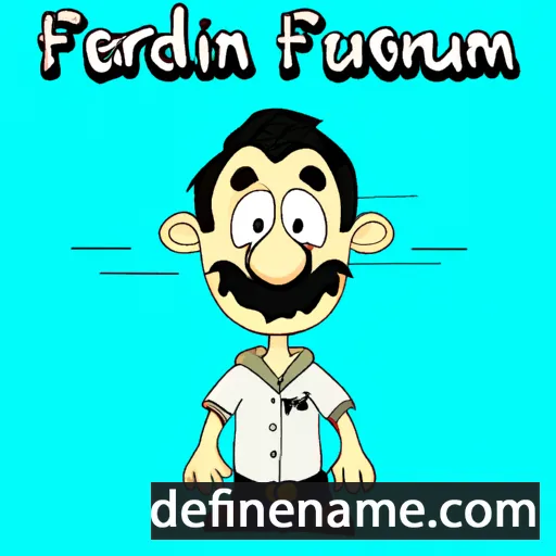 Feridun cartoon