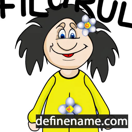 Fflur cartoon