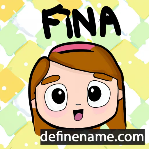 Fíona cartoon