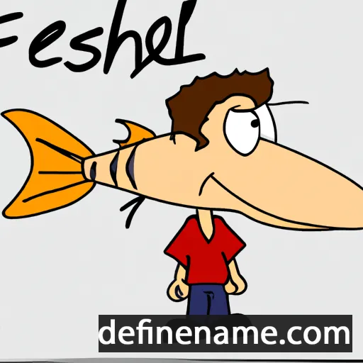 Fishel cartoon