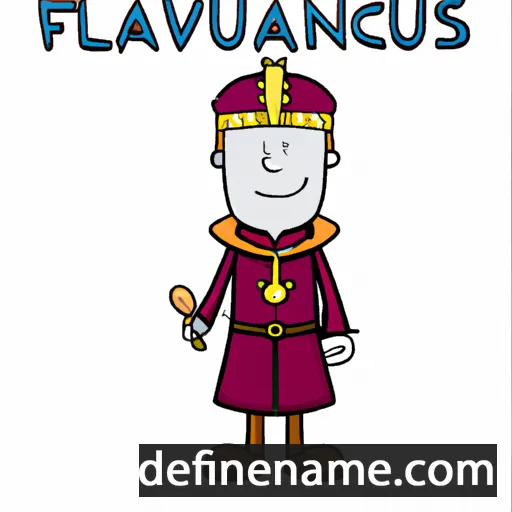 Flavianus cartoon