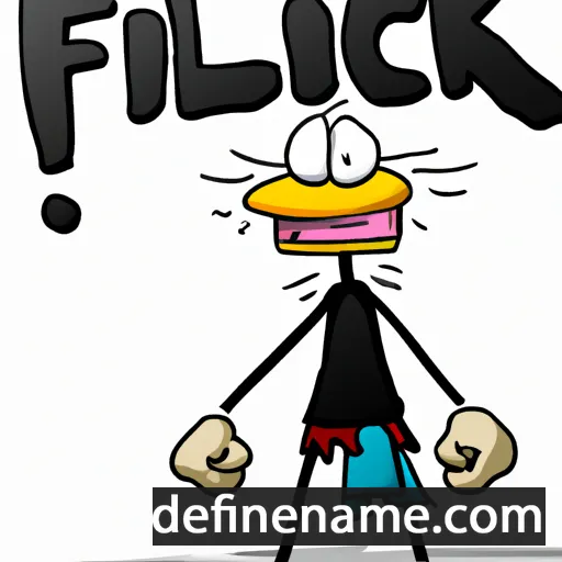 Flick cartoon