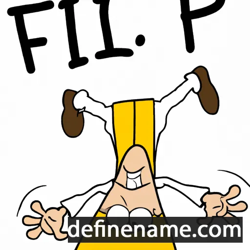 Flip cartoon