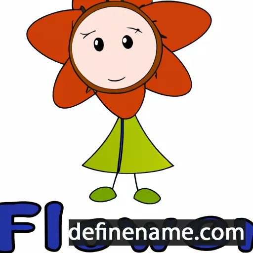 Flower cartoon