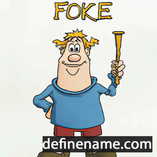 Folke cartoon