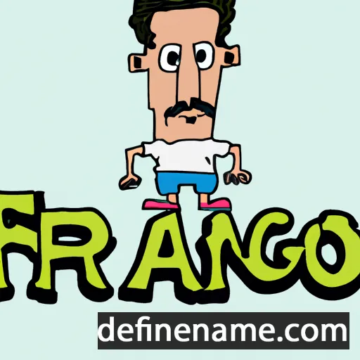 Franjo cartoon