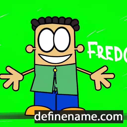 Frediano cartoon