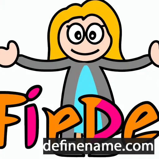 Friede cartoon