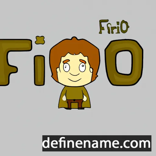 Frodo cartoon