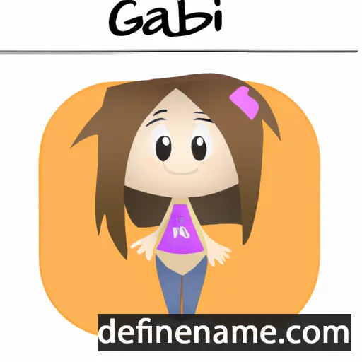 Gabi cartoon