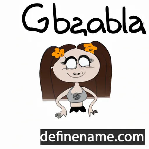 Gabrijela cartoon