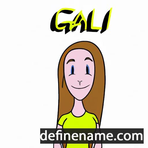 Gal cartoon