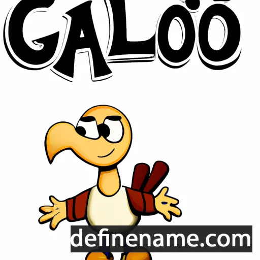 Galo cartoon