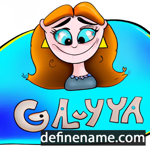 Galya cartoon