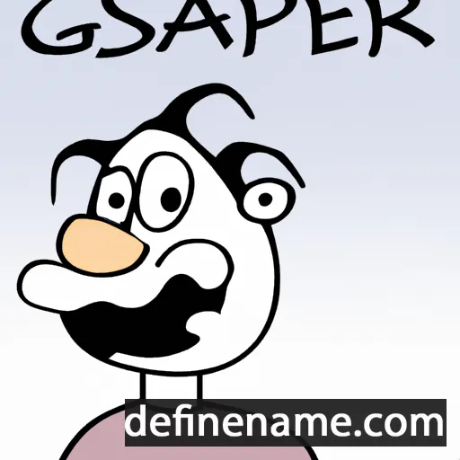 Gašper cartoon