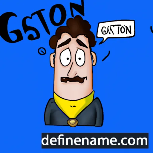 Gastón cartoon