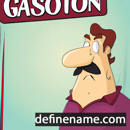 Gaston cartoon