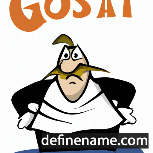 Gøsta cartoon