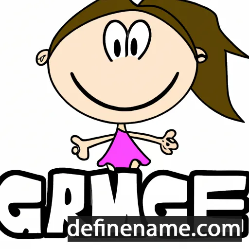 Graciemae cartoon