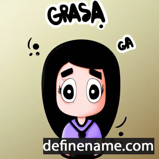 Grasia cartoon