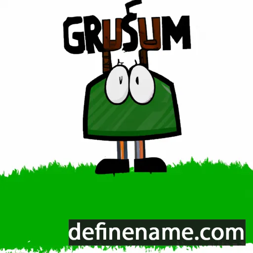 Grasmund cartoon