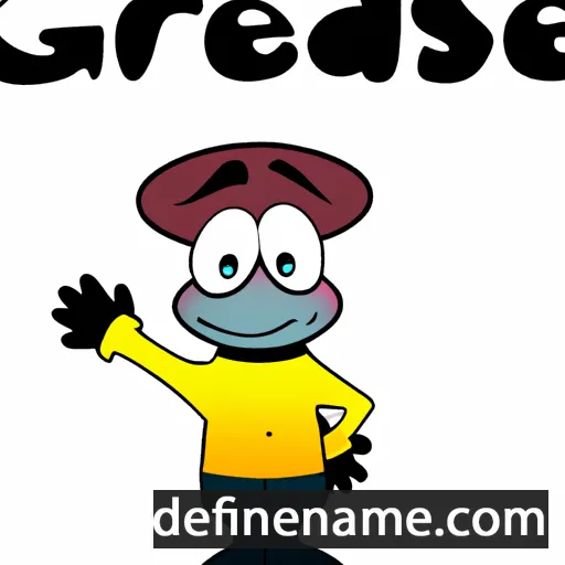 Grésinde cartoon