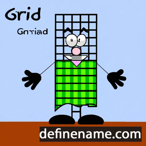 Gridr cartoon