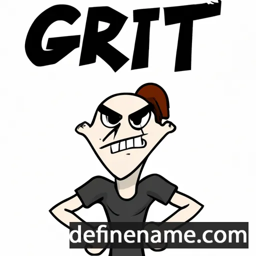 Grit cartoon