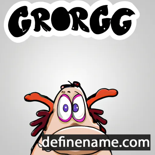 Grogu cartoon