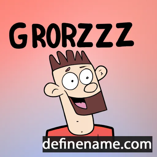 Grzegórz cartoon