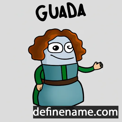 Gúdula cartoon