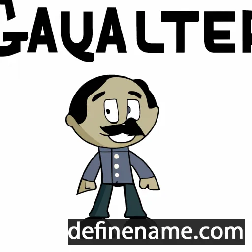 Gualtero cartoon