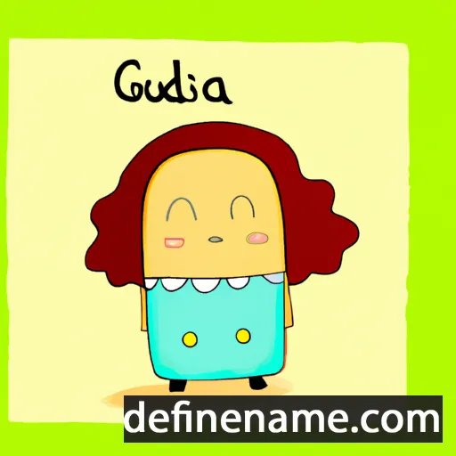 Gudela cartoon