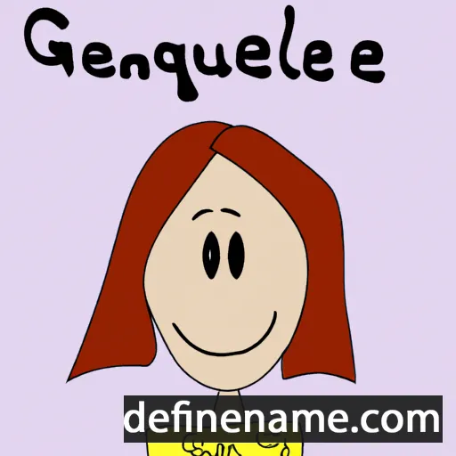 Guénaëlle cartoon