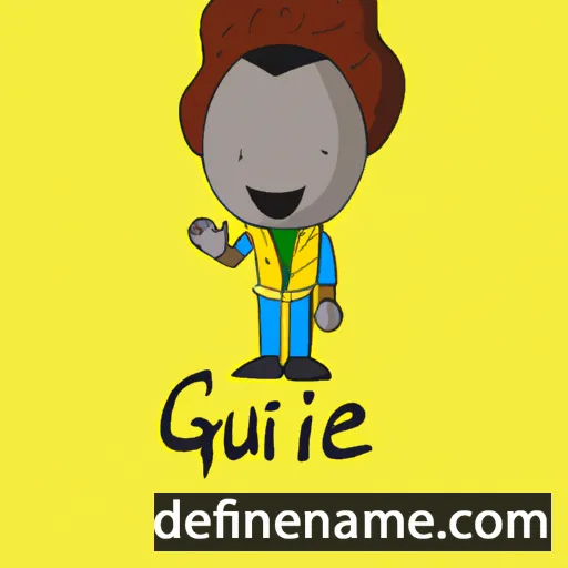 Guiâné cartoon