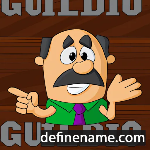 Guidaldo cartoon