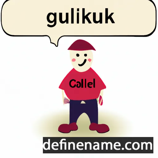 Gülalek cartoon