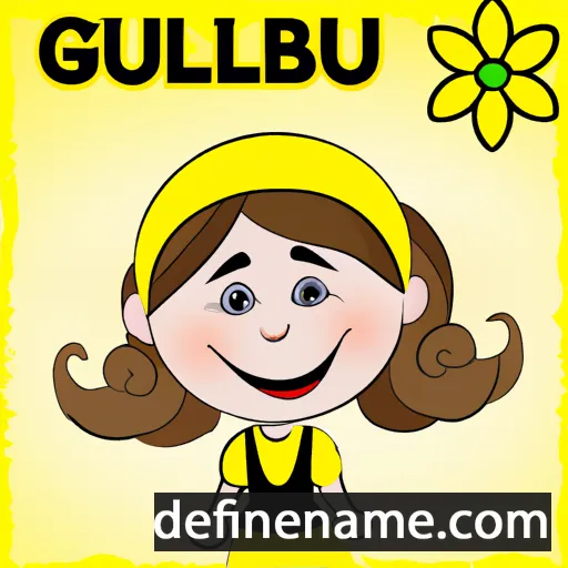 Gülben cartoon