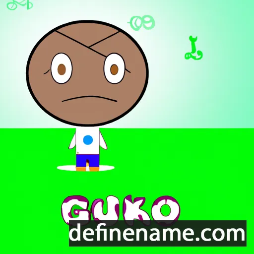 Guko cartoon