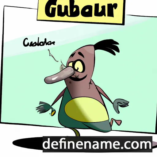 Gulbarno cartoon