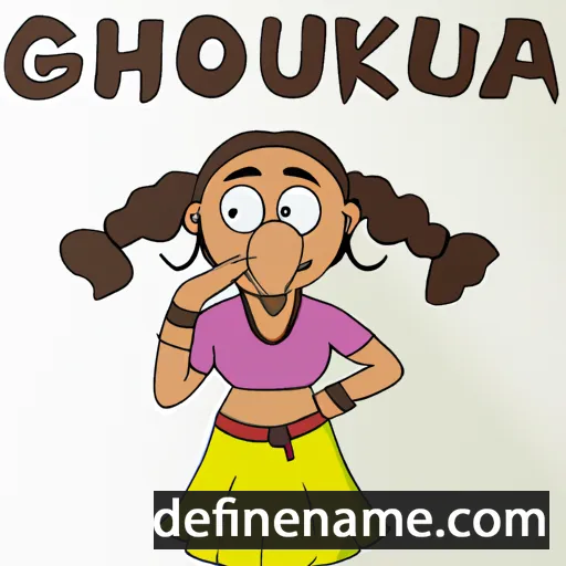 Gulchekhra cartoon