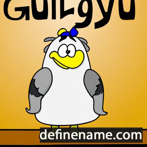 Gulløy cartoon