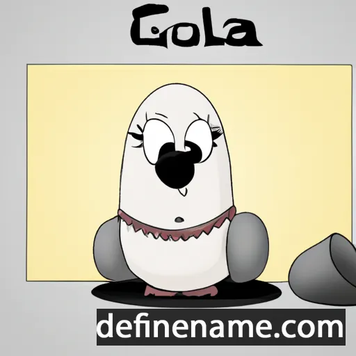 Gullola cartoon