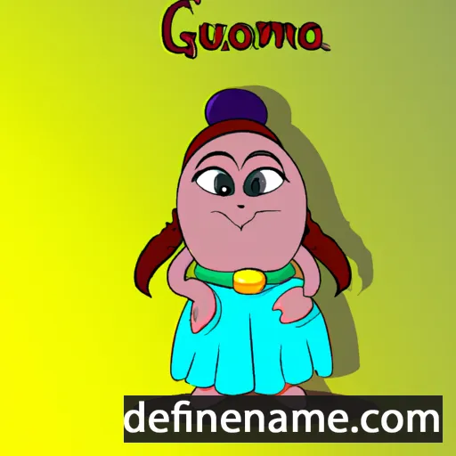 Gulnoma cartoon